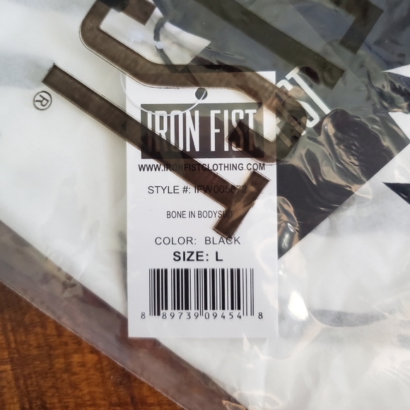 ☠ Iron Fist Bone In Bodysuit ☠ - Picture 10 of 16